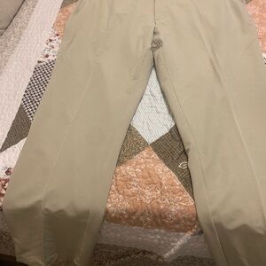 Tan Chinos with Smooth Finish and Straight Leg